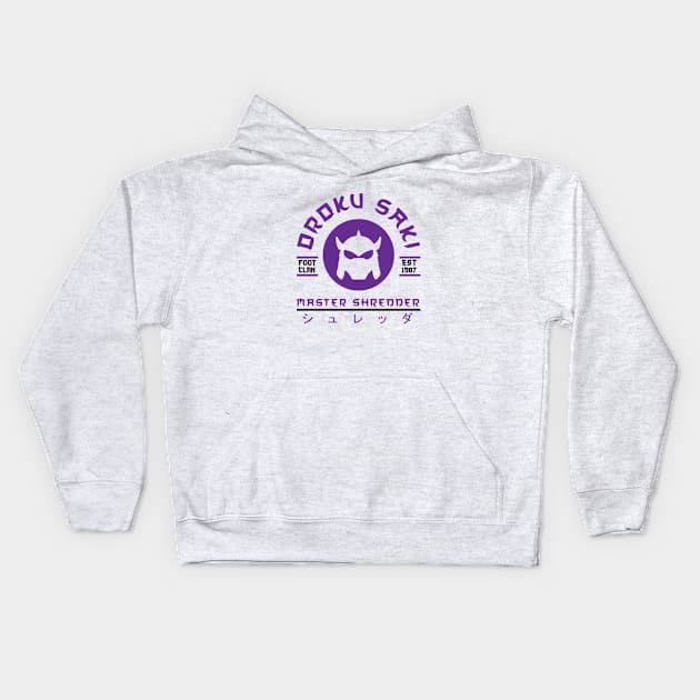 Oroku Saki Master Shredder Kids Hoodie by FanBanterSTL